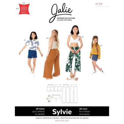 Sylvie Knit Shorts and Wide-leg Pants