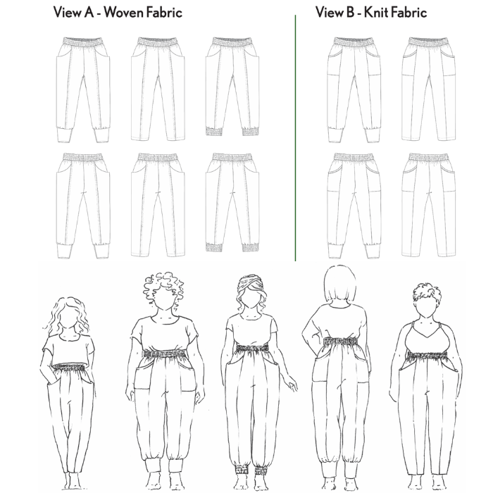 Arenite Pants Pattern