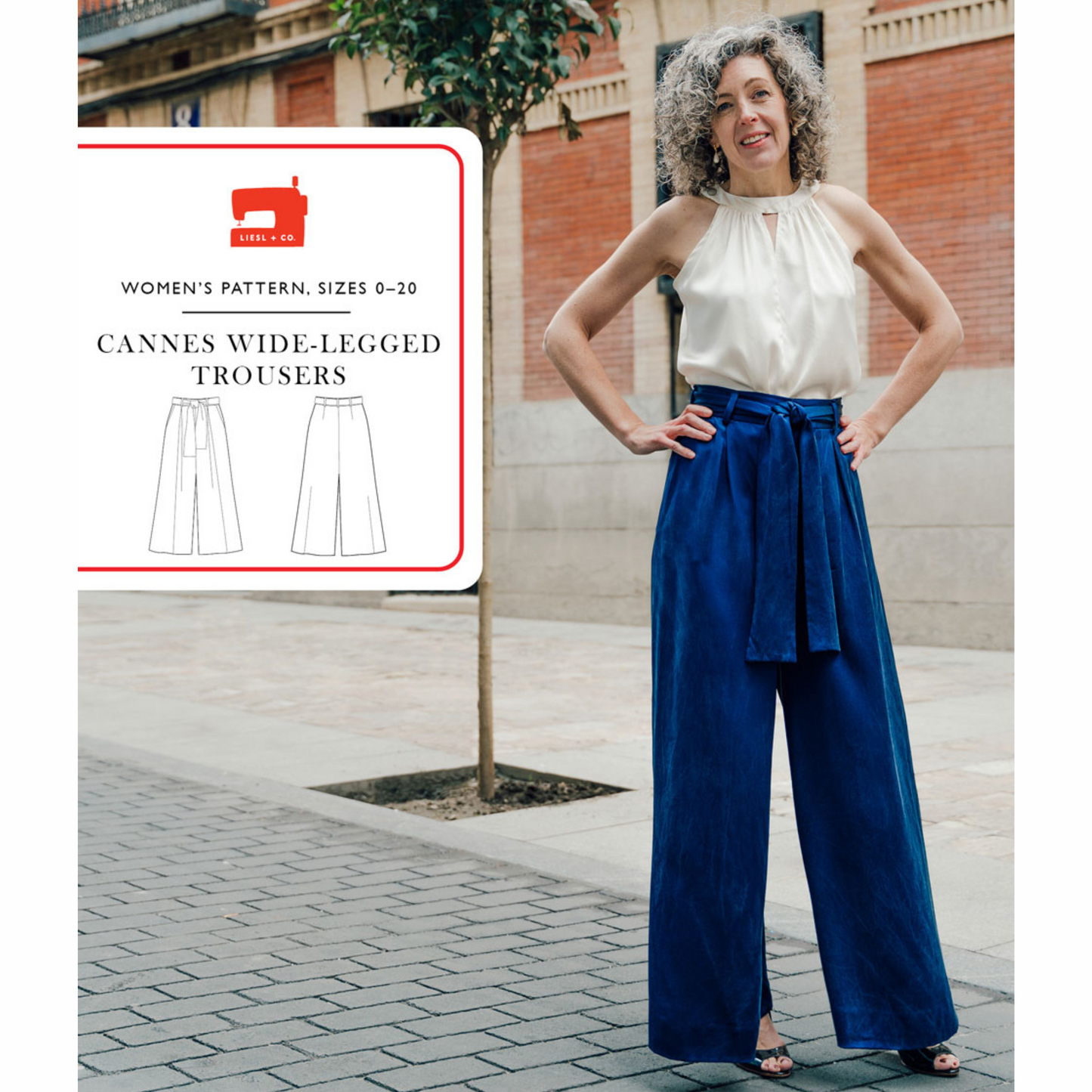 Cannes Wide-Legged Trousers