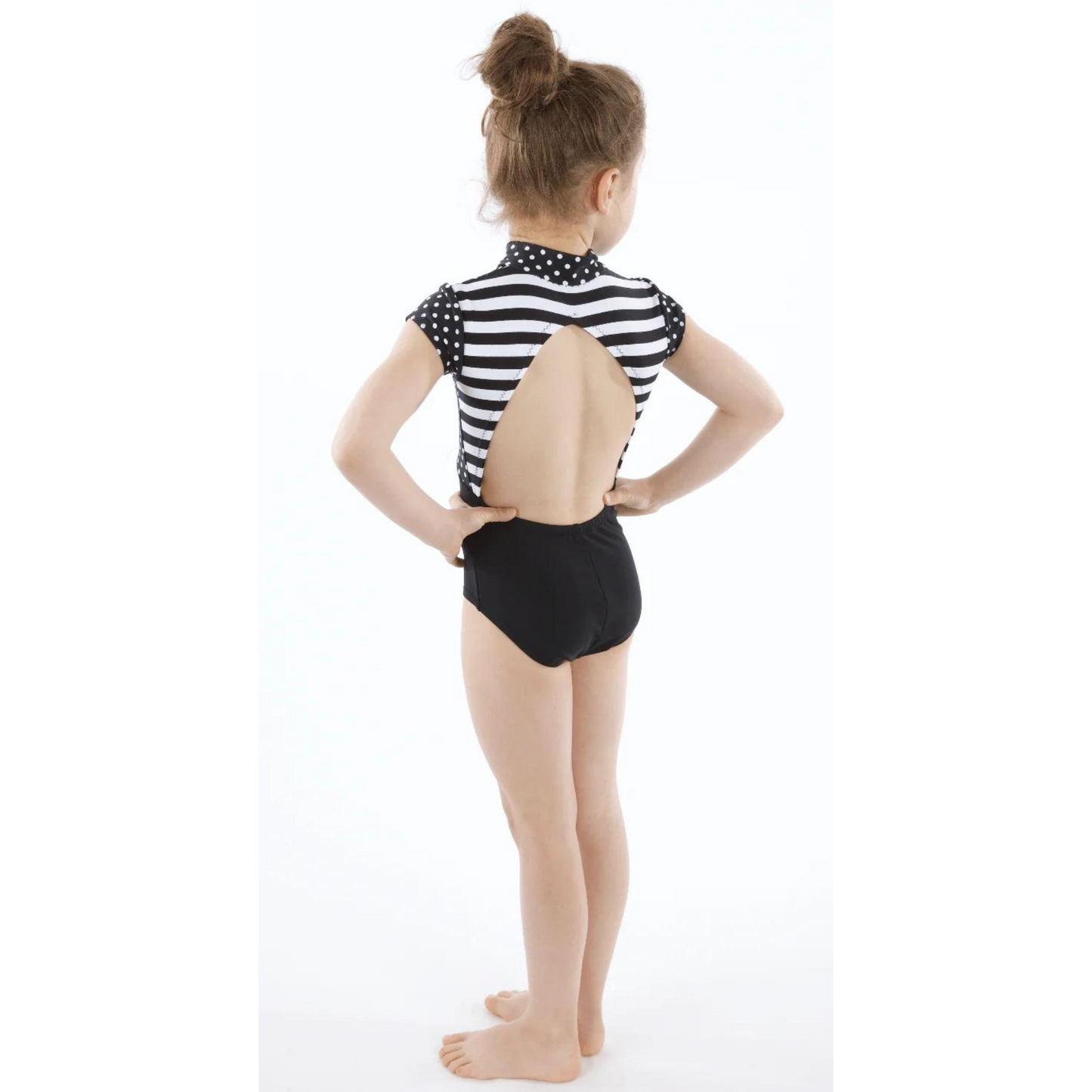 Joelle Half-zip Leotard