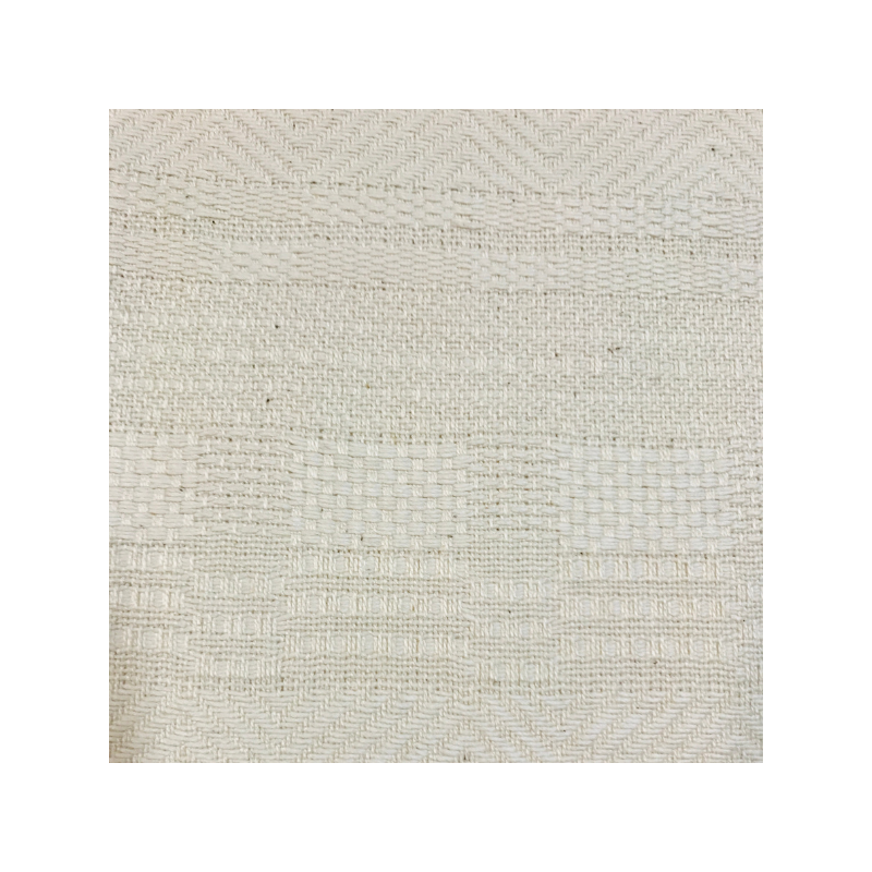 Cotton Jacquard in Ecru