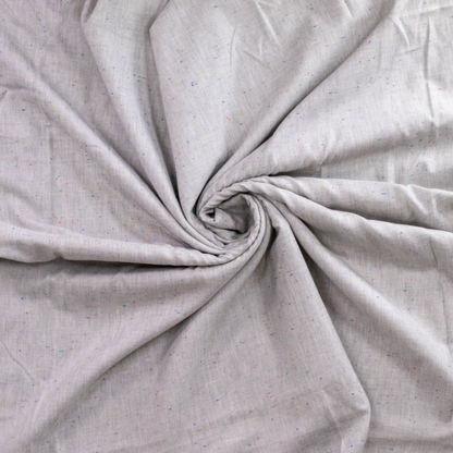 Cotton Voile Melange in Light Grey